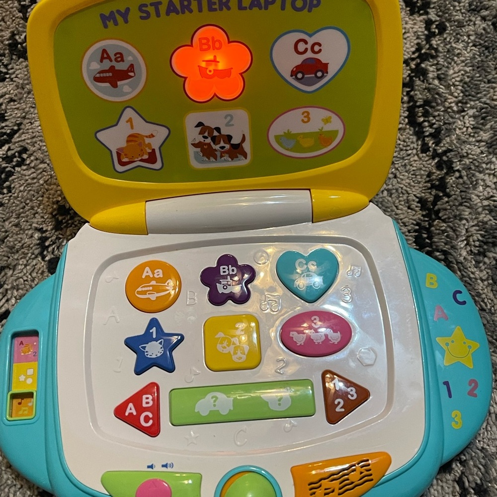 Colorful My Starter Laptop Toy - Picture 4 of 6